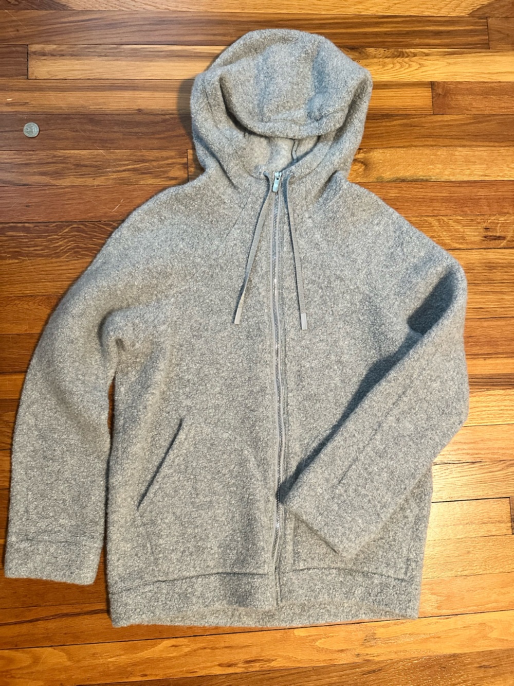 Lululemon Full Zip Wool Jacket